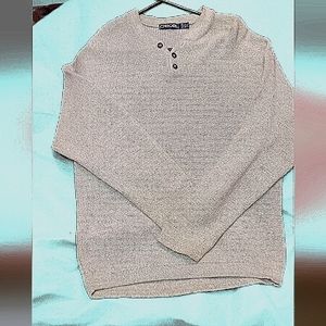 Cherokee cotton pull over fleece